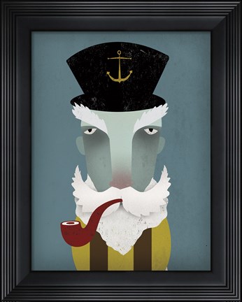 Framed Fisherman I Print