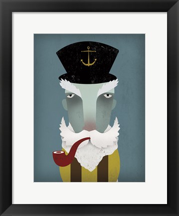 Framed Fisherman I Print