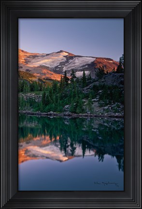 Framed Mount Jefferson Panel III Print