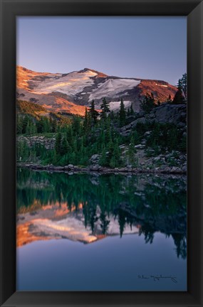 Framed Mount Jefferson Panel III Print