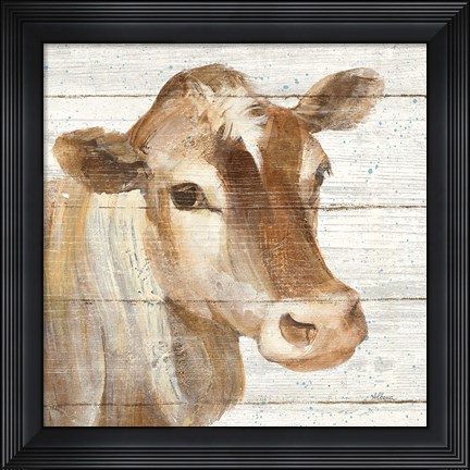 Framed Looking at You I Shiplap Print