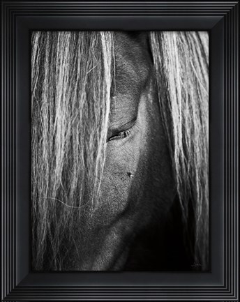 Framed Shy Crop Print