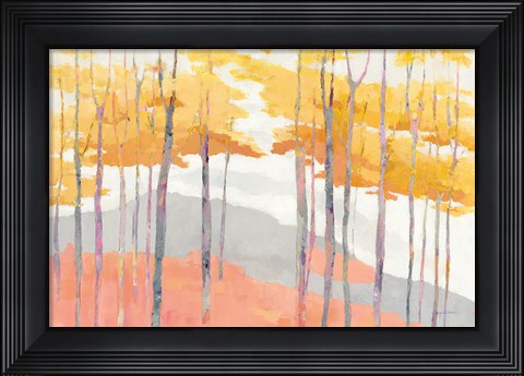 Framed Late Wood Print