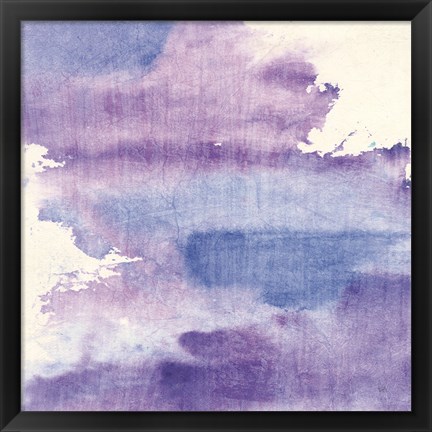 Framed Purple Haze I Print