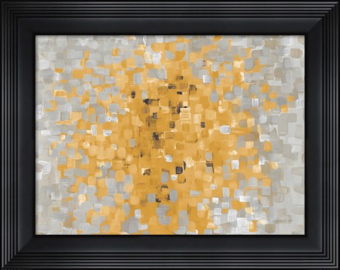 Framed Summer Blocks with Gray Crop Print