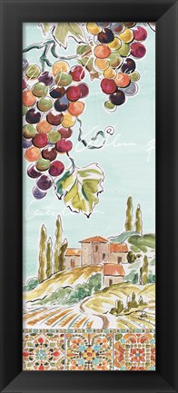 Framed Tuscan Breeze IV Print