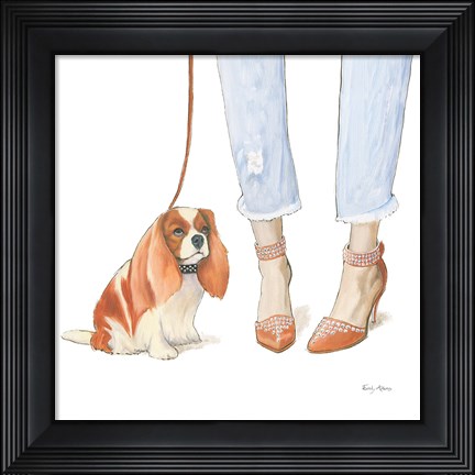 Framed Furry Fashion Friends IV Print