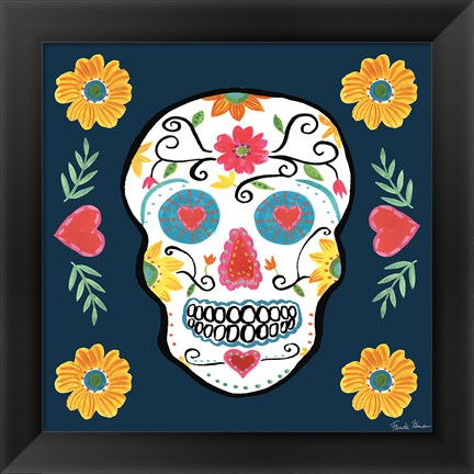 Framed Day of the Dead IV Print