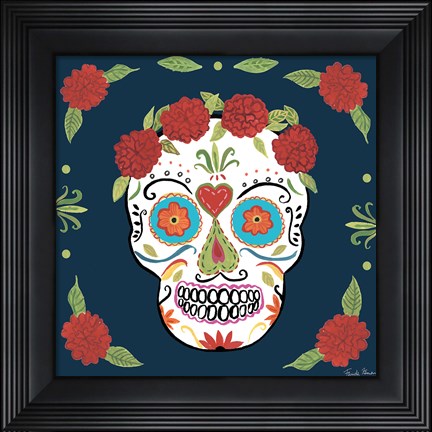 Framed Day of the Dead III Print