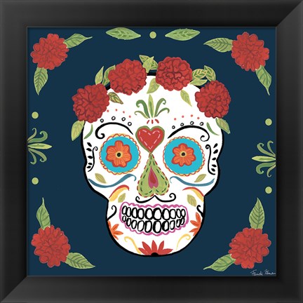 Framed Day of the Dead III Print