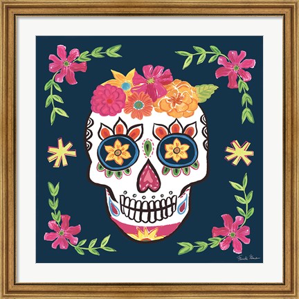 Framed Day of the Dead II Print