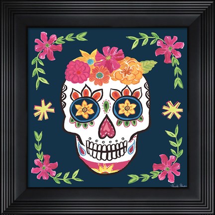 Framed Day of the Dead II Print