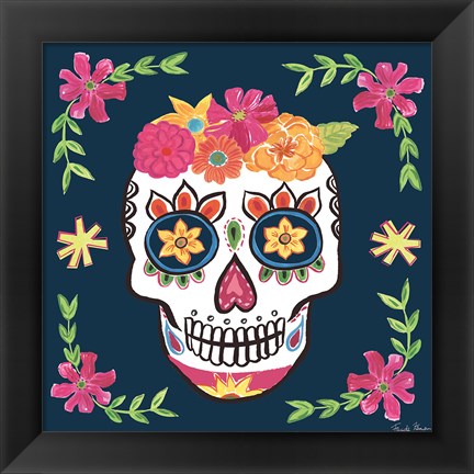 Framed Day of the Dead II Print