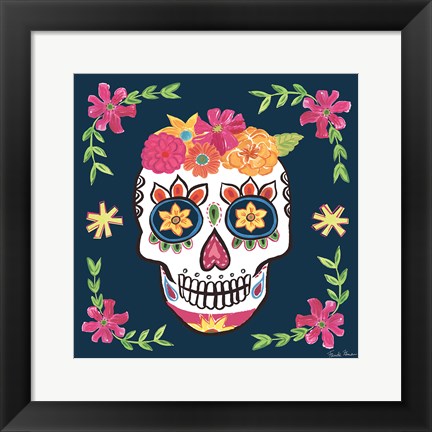 Framed Day of the Dead II Print