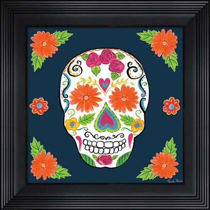 Framed Day of the Dead I Print