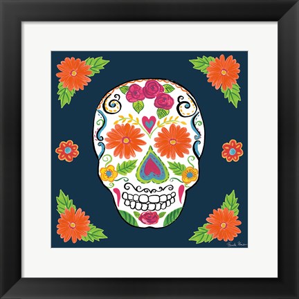 Framed Day of the Dead I Print