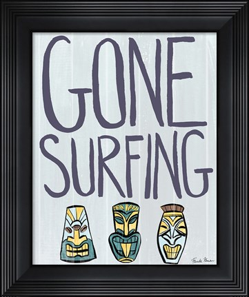 Framed Make Waves II Print