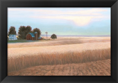 Framed Family Farm No Couple Print