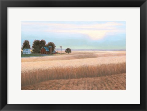 Framed Family Farm No Couple Print