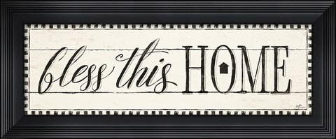 Framed Country Thoughts X Print