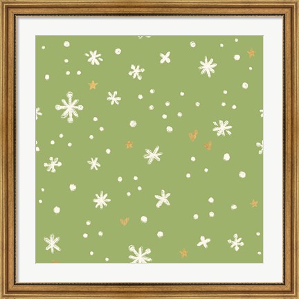 Framed Christmas Bloom Step 05A Print