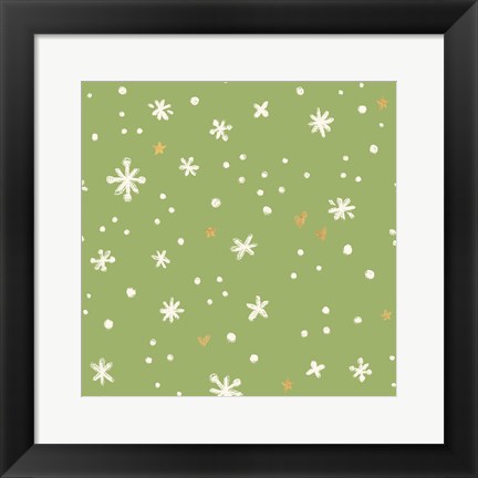 Framed Christmas Bloom Step 05A Print