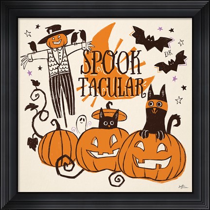 Framed Spooktacular V Print