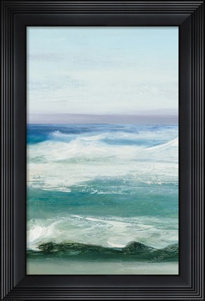 Framed Azure Ocean III Print