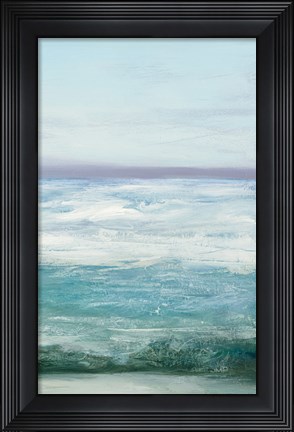Framed Azure Ocean IV Print