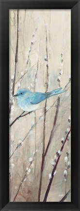 Framed Pretty Birds Neutral III Print