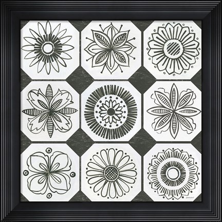 Framed Patterns of the Amazon XXI Print