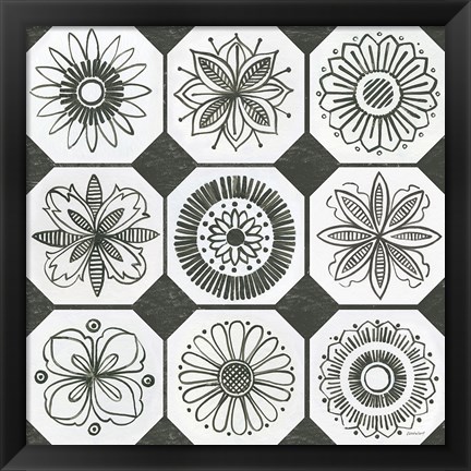 Framed Patterns of the Amazon XXI Print