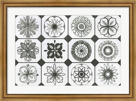 Framed Patterns of the Amazon XVII Print