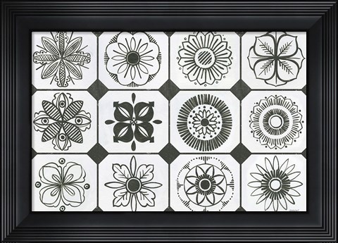 Framed Patterns of the Amazon XVII Print