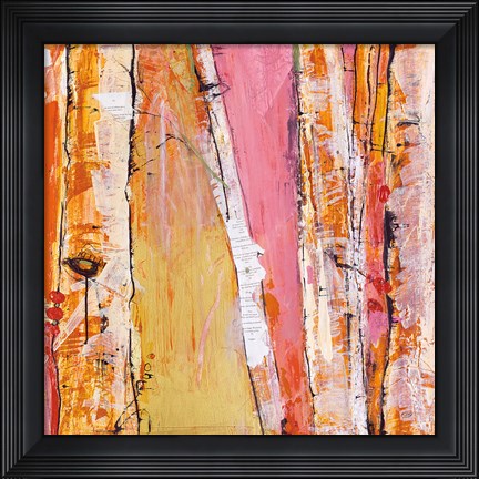 Framed Where the Sun Sleeps I Light Print