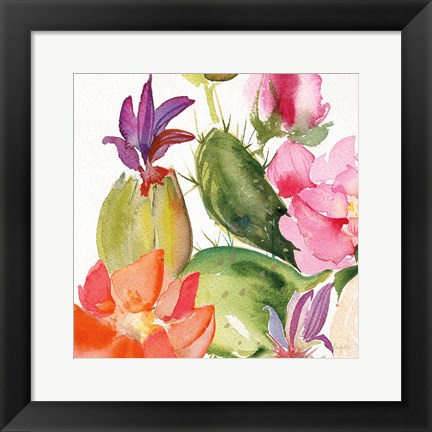 Framed Desert Rose II Print