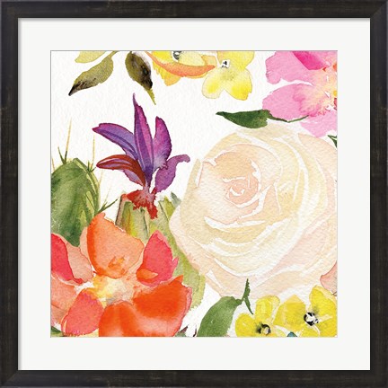 Framed Desert Rose I Print