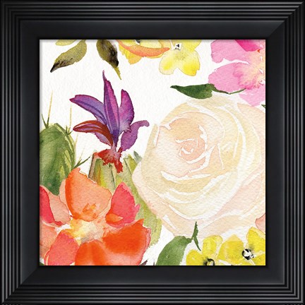Framed Desert Rose I Print