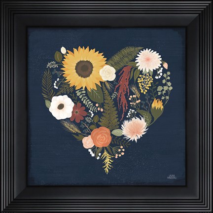 Framed Autumn Romance X Print