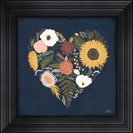 Framed Autumn Romance IX Print