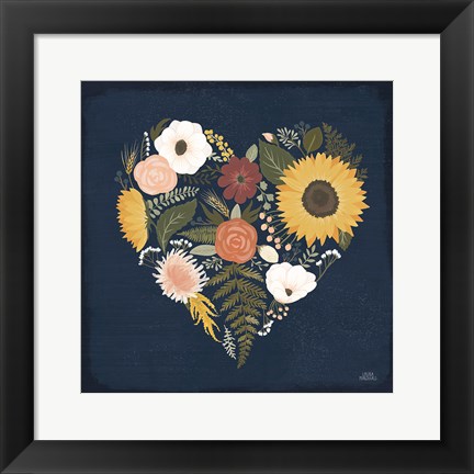 Framed Autumn Romance IX Print