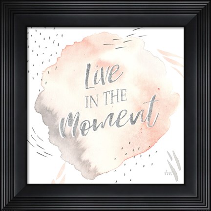 Framed Wonderful World V Print