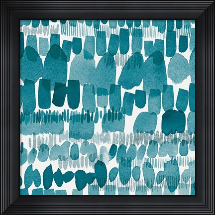 Framed Hustle and Bustle II Print