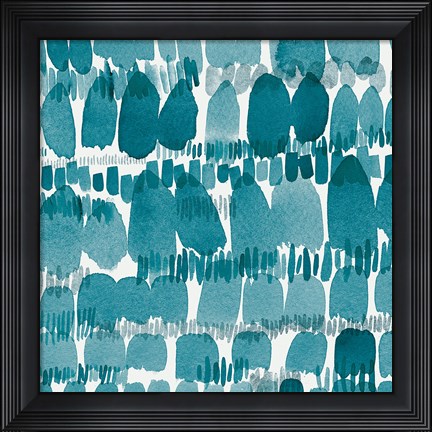 Framed Hustle and Bustle I Print