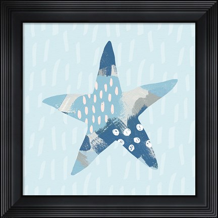Framed Coastal Cool II Print
