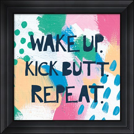 Framed Bright Inspiration IV Print