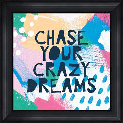 Framed Bright Inspiration I Print
