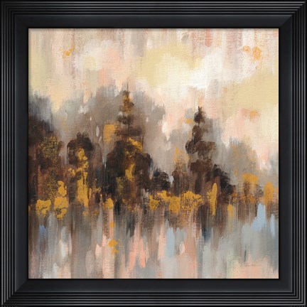 Framed Blushing Forest II Print