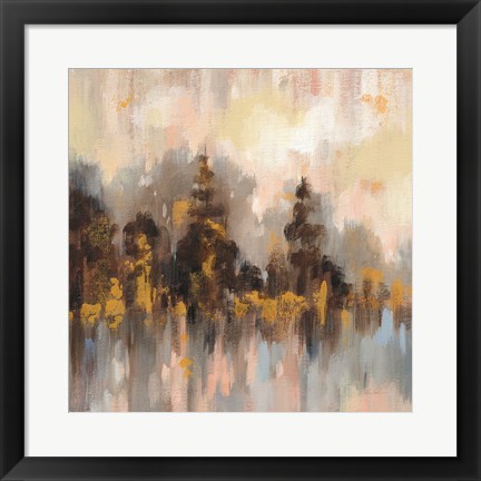 Framed Blushing Forest II Print