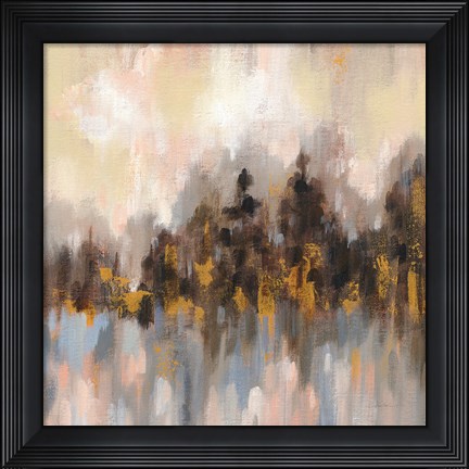 Framed Blushing Forest I Print